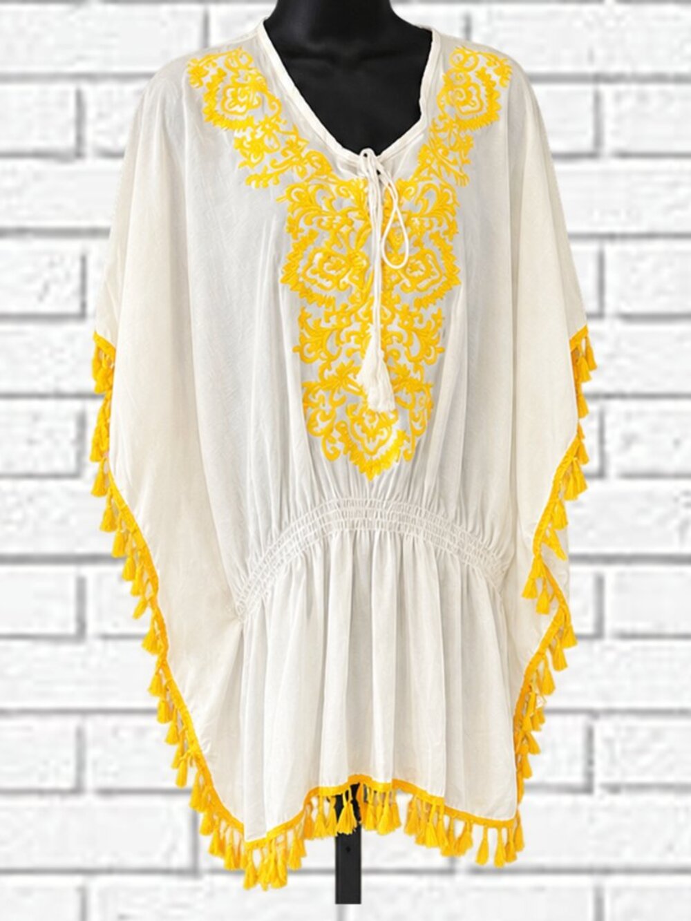 Do Everything In Love | Embroidered Cover Up